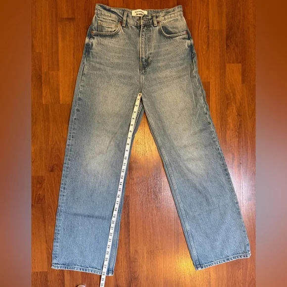 Reformation Light Blue Flare Jeans - Picture 9 of 11